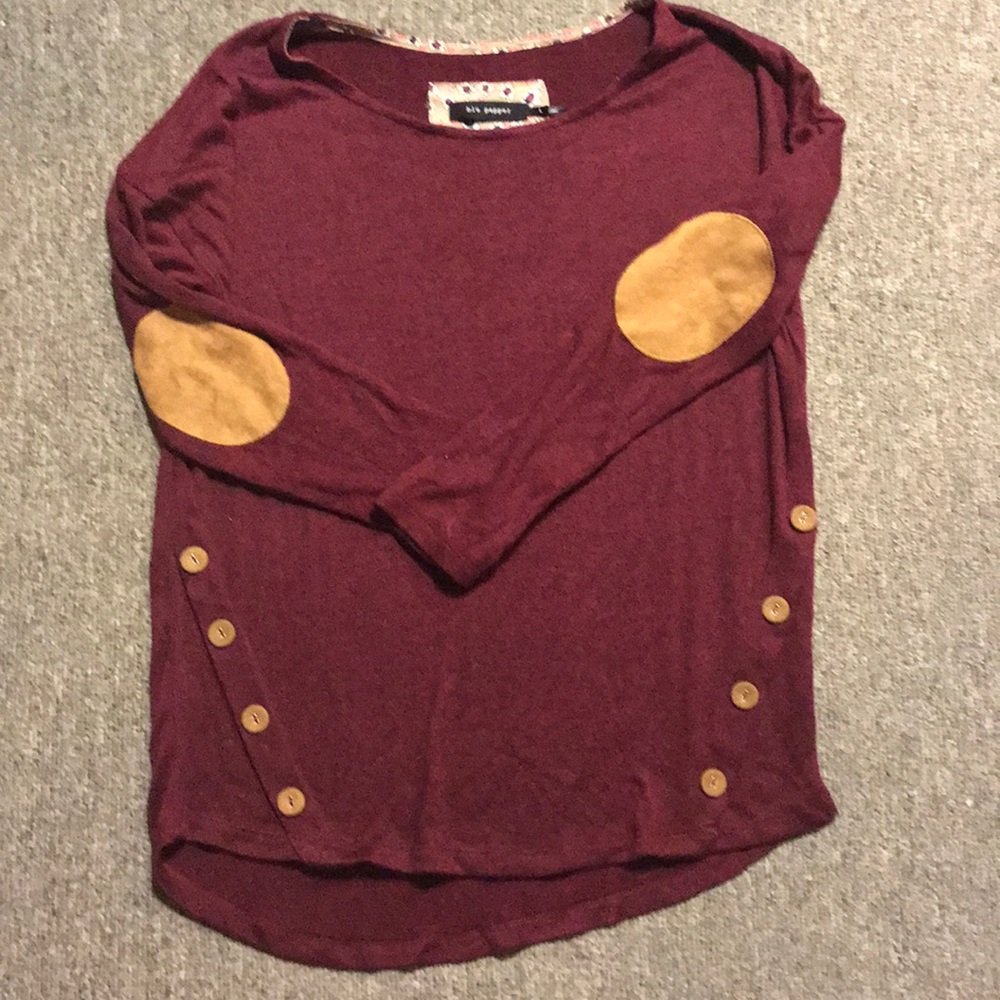 Long sleeve blu pepper shirt